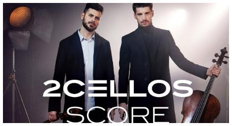 大提琴雙人組《2CELLOS》 演奏改編自韋瓦第的小提琴協奏曲《風暴》