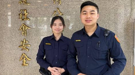 八旬老嫗連假走失  暖心警察助她返家