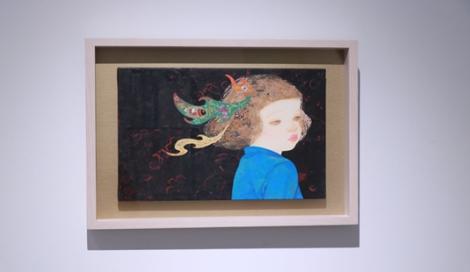 煙雨樓閣 當代日本畫展 作品具細膩美感