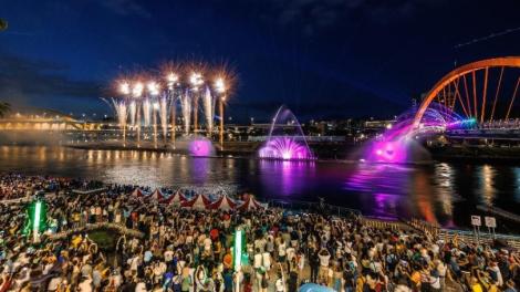 台北水舞嘉年華6/13盛大登場！開幕水火共舞點亮基隆河　升級打造沉浸式光影劇場