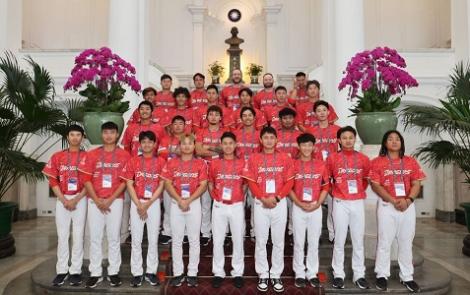 去年中職冠軍味全龍前進總統府！　蔡英文特別點名這些選手