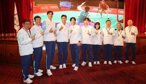名古屋亞運奪5金！　運動部及中華奧會慰勞中華代表團