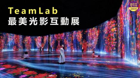 teamLab最美光影互動展 10/8再度登台