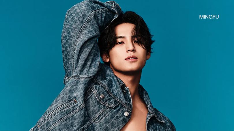 SEVENTEEN珉奎發福利！春季廣告「打赤膊」結實胸肌一覽無遺