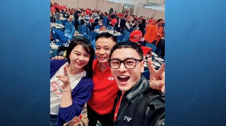 喬山50週年大巨蛋演唱會引爆話題　「初代肌肉網紅」顧又銘來台力挺