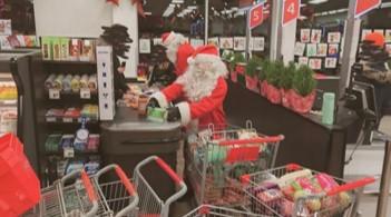 加拿大超市遭一群聖誕老人洗劫 聲稱受羅賓漢啟發