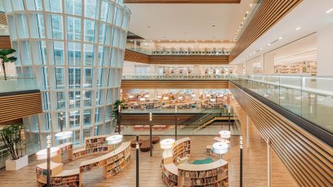 桃園市立圖書新總館開館試營運　克服挑戰成為桃園文化新地標