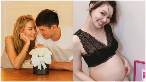 劉雨柔懷孕8個月！孕肚突然「啪」一聲　驚吐：快要嚇死了