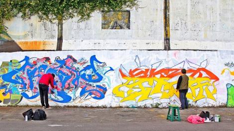 新北藝術創作聖地　新店溪2處塗鴉專區任你發揮創意