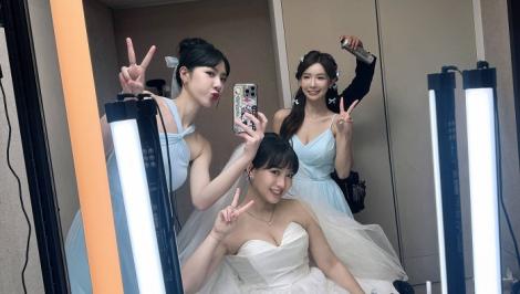 參加王齊麟、陳詩媛婚禮！　「最美伴娘」接捧花：重心放在工作上