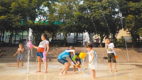 每年必追夏日樂園！　林口文化廣場噴水設施7/8起開放