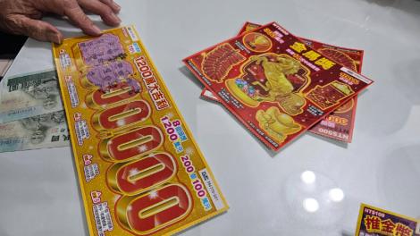 「聽見財神不斷催促的聲音」嘉義男一試　真的刮中100萬元
