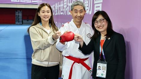 奧運銅牌文姿云感性告白恩師　趙志才感謝世壯運圓夢給自己95分