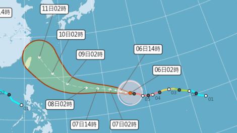 巴威颱風最新預測　林得恩：「這2天」離台灣最近！恐致豪雨