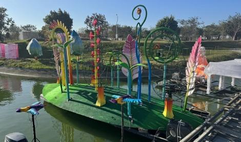 邁入全新水上劇場里程碑！   2024中台灣元宵燈會挑戰花燈極限