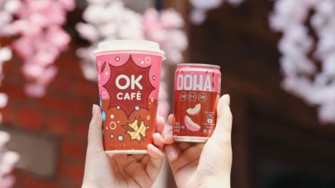 自備環保杯　超商咖啡現省5元！水蜜桃烏龍氣泡咖啡買一送一