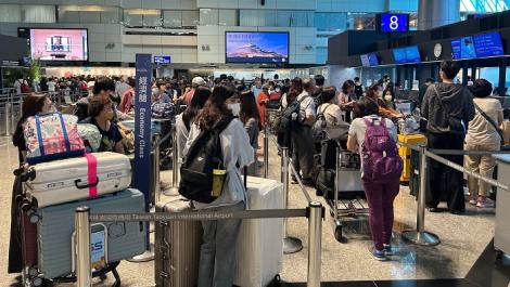 桃園機場暑假估破8百萬人次出國　託運四不、安檢五大帶你一次看