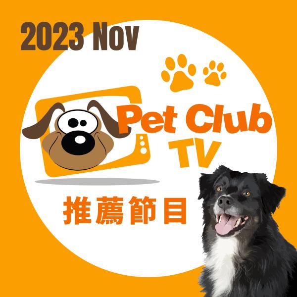 Pet Club TV 寵物頻道 2023年11月推薦節目