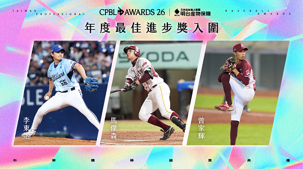 中職年度獎項入圍名單公布　MVP外籍球員三選一