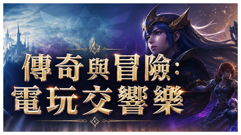 《傳奇與冒險：電玩交響樂》當經典遊戲旋律化為史詩樂章 重燃熱血冒險！