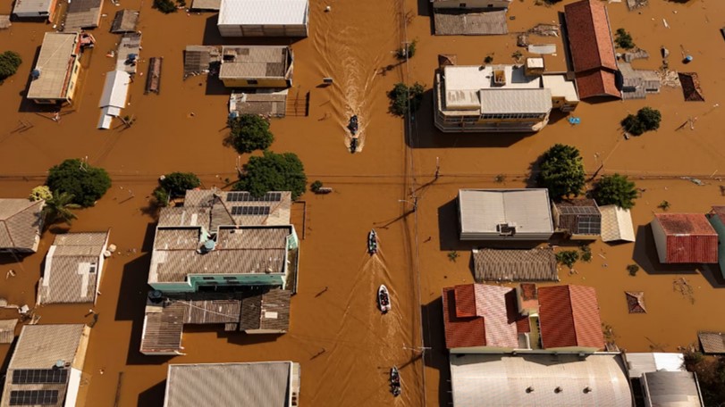 3天沒食物、104萬人沒水喝！ 巴西洪水災情嚴重