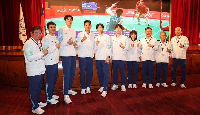 名古屋亞運奪5金！　運動部及中華奧會慰勞中華代表團
